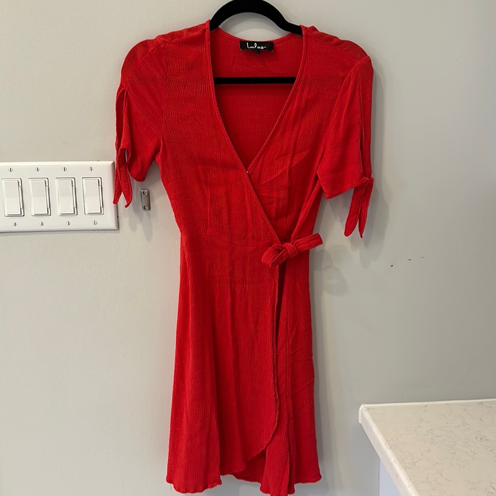 Red dress